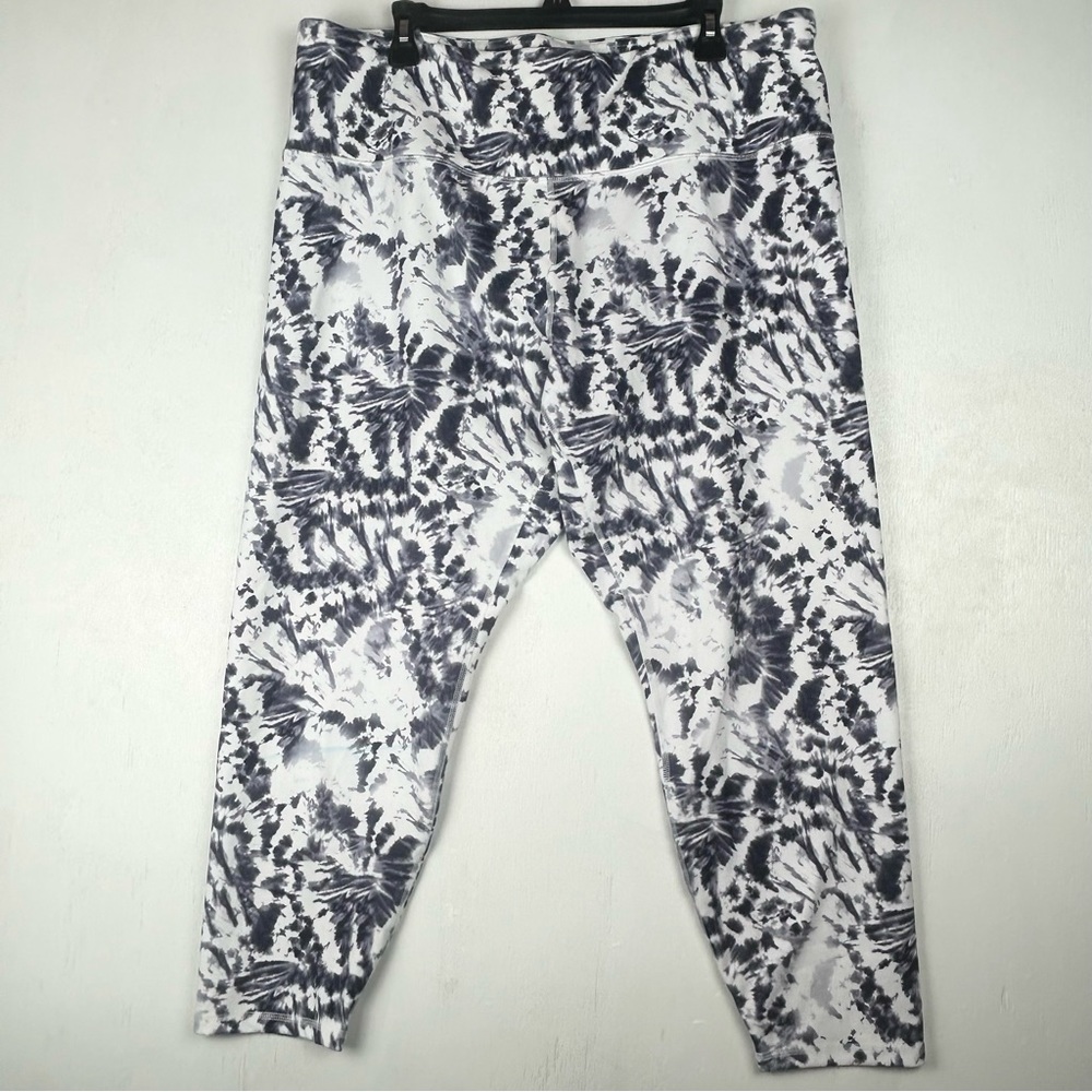 **SOLD**RBX | women’s athletic leggings size 3X tie dye plus workout pants - Picture 1 of 11